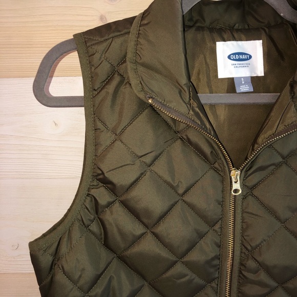 olive green vest by Old Navy - Picture 3 of 6